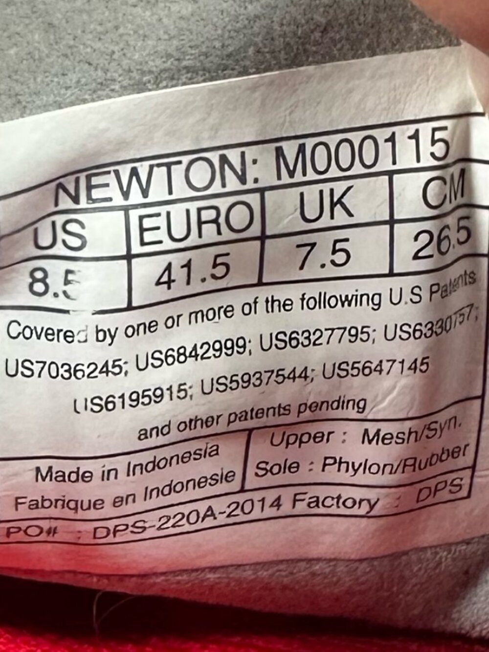 Newton Gravity‎ IV 3.0 Rare Color Combination Women's Size 8.5 Sneakers Running - Picture 4 of 16